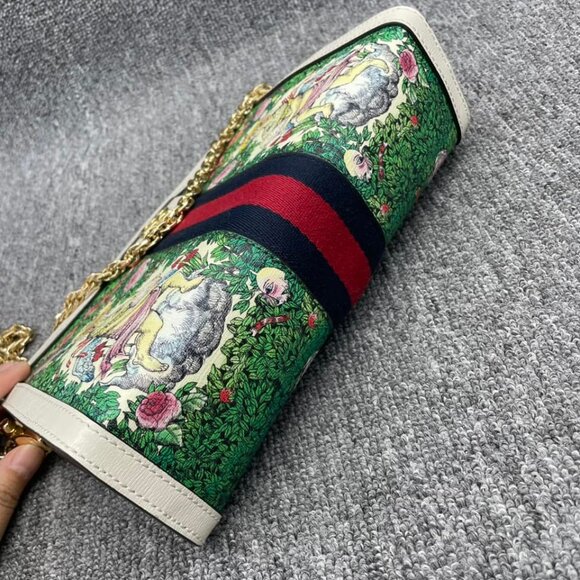 100% Authentic Gucci Ophidia Chain Small Shoulder Bag - Picture 7 of 15